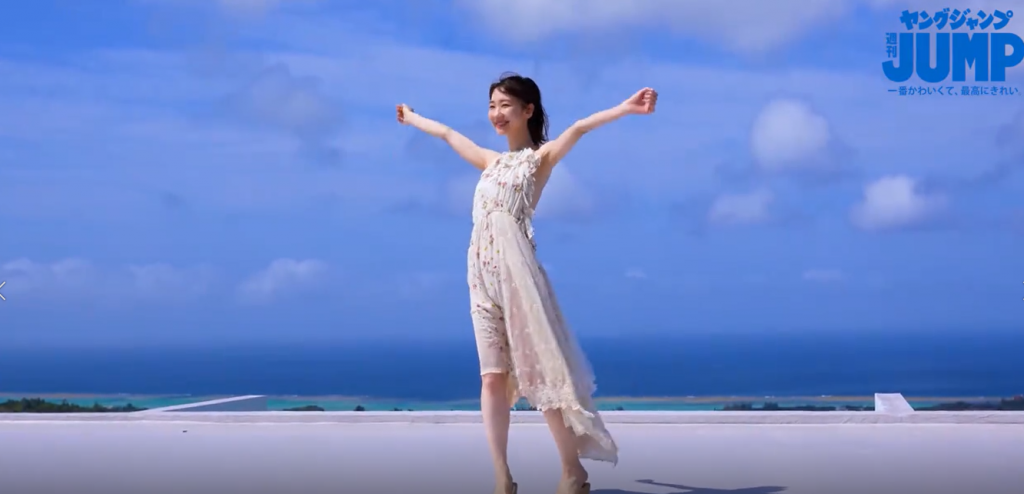 图片[1]-推女郎-美少女海边随拍，那年天使21岁-美图视频小说写真